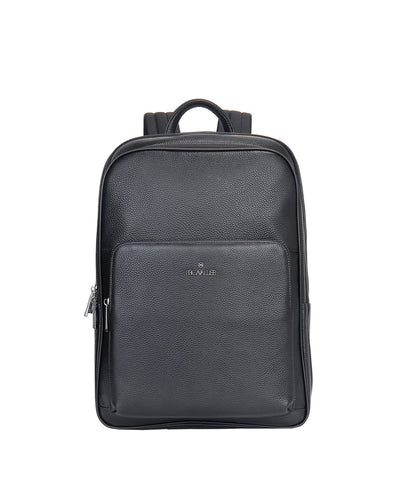 Zaino unisex in vera pelle Casual BC1299-NERO