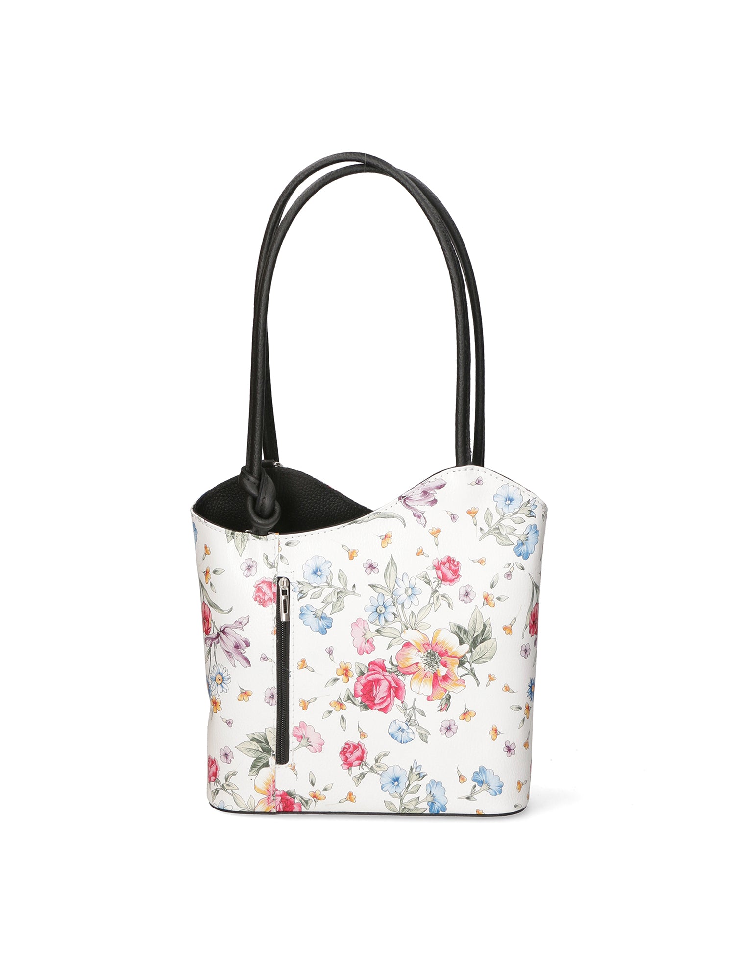 Elsa Borsa a spalla da donna Vera pelle 80056-D28 NERO BLACK Gave Lux