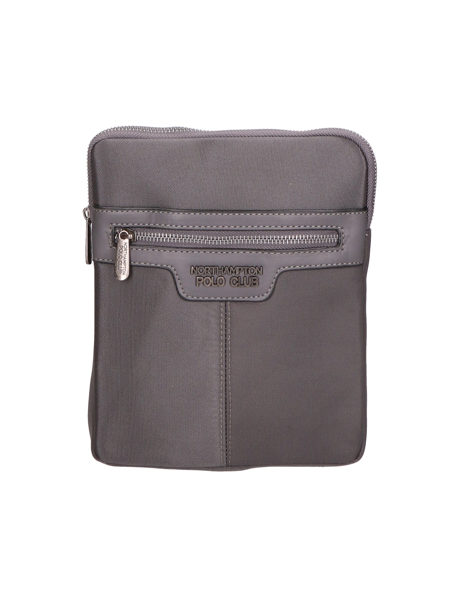 Borsa a tracolla uomo in pelle PU Casual PCL3154-GREY Northampton Polo Club
