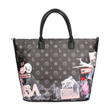 Carys Borsa a spalla da donna 100% poliuretano B16405-UNICO Braccialini