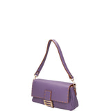 Wally Borsa a spalla da donna Vera pelle 06869-D87 VIOLET Gave Lux