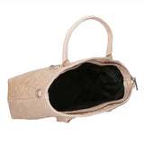 Enza Women's Handbag in Genuine Leather Made in Italy 27x32x13 cm