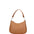 Borsa a spalla da donna 100% pelle ruga 07241-L125 CAMEL Roberta Rossi