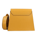 Eolara Borsa a spalla da donna Vera pelle 193842-SENAPE Gave Lux