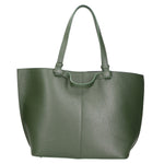Beata Borsa a spalla da donna Vera pelle 05779-D14 VERDE SCURO Gave Lux