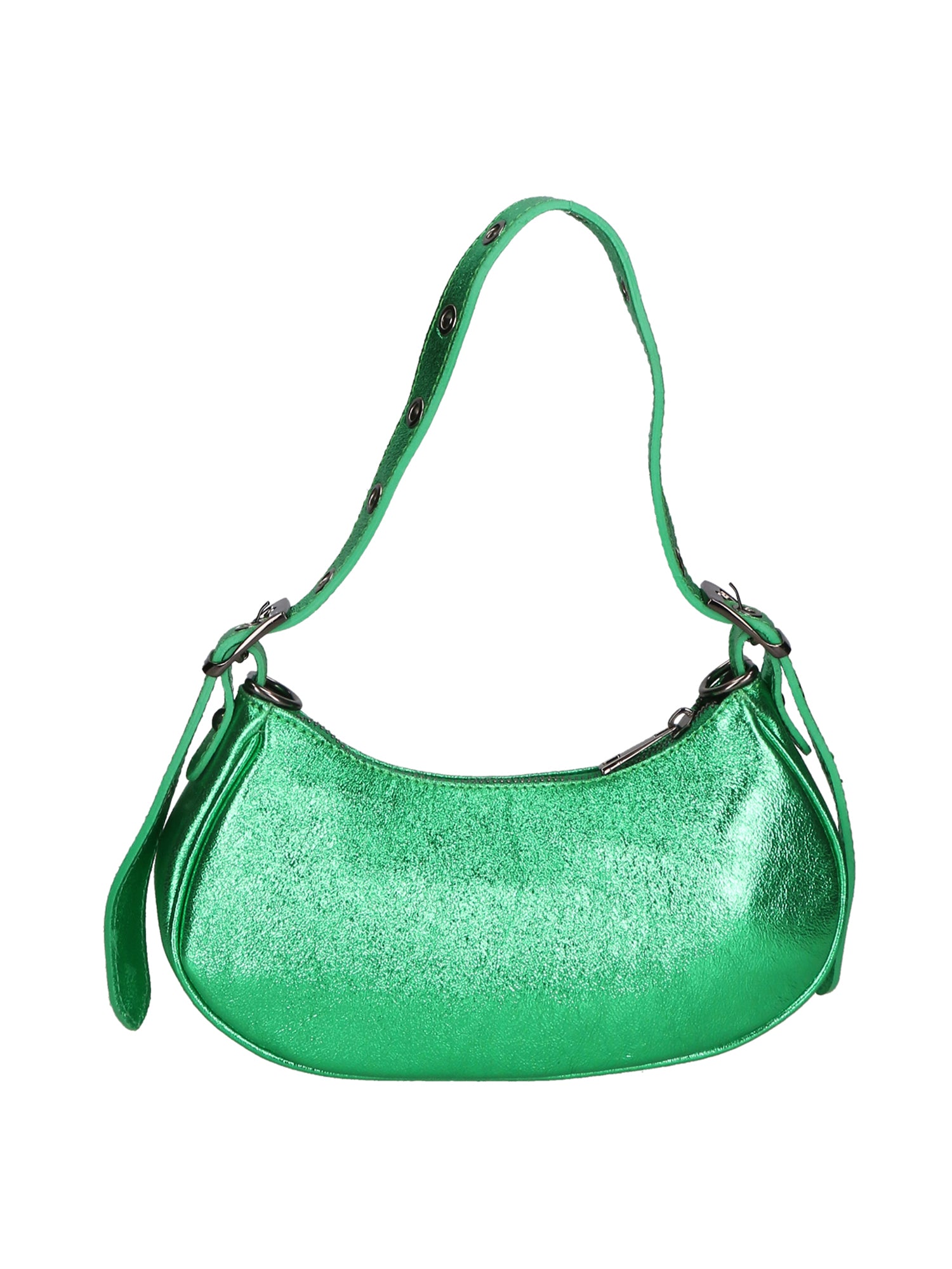 Gloria Borsa a mano da donna Vera pelle 05708-L028 VERDE MEDIO Gave Lux