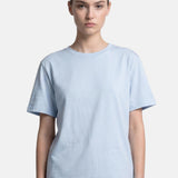 T-shirt in 84% Cotone 16% Elastan Blu