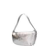 Borsa a spalla da donna Vera pelle e metallo 07228-L001 ARGENTO Roberta Rossi
