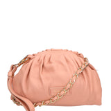 Borsa a tracolla da donna 100% pelle MYB-7009-SS-PEACH ROSE My Best Bag