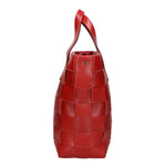 Borsa a mano da donna 100% pelle MYB-6026-FW-6904 BORDO My Best Bag