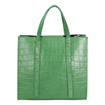 Borsa a mano da donna Pelle goffrata MYB-7003-SSCOCCO-C47 VERDE My Best Bag