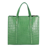 Borsa a mano da donna Pelle goffrata MYB-7003-SSCOCCO-C47 VERDE My Best Bag