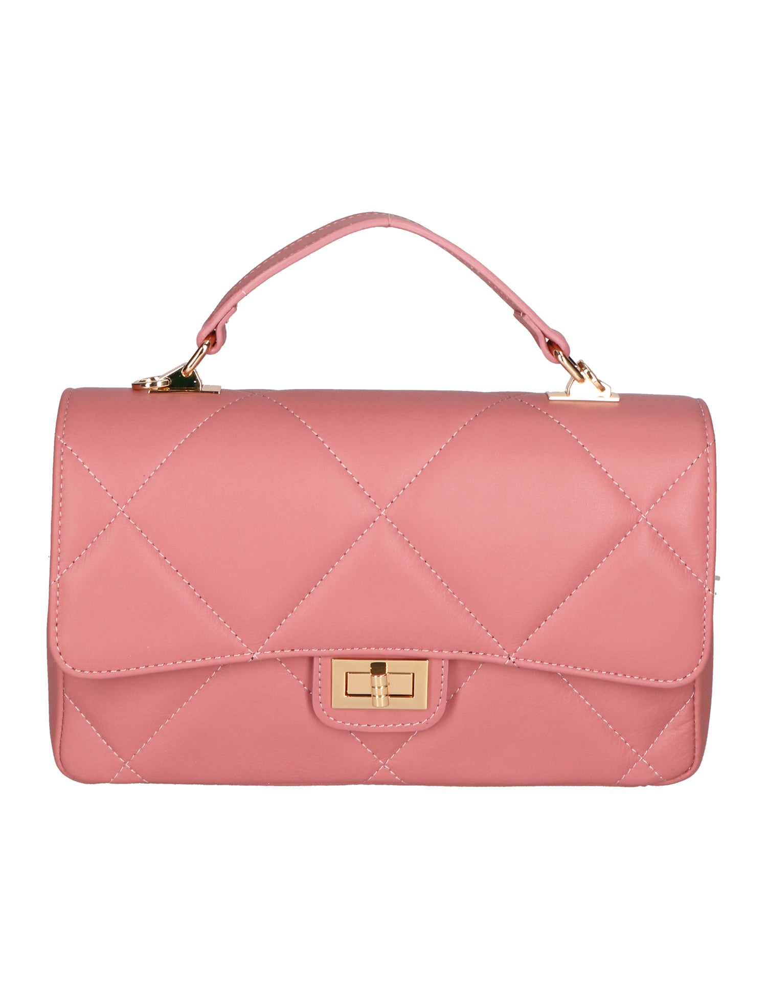 Vita Borsa a spalla da donna Vera pelle 06879-S73 ROSA ANTICO Gave Lux