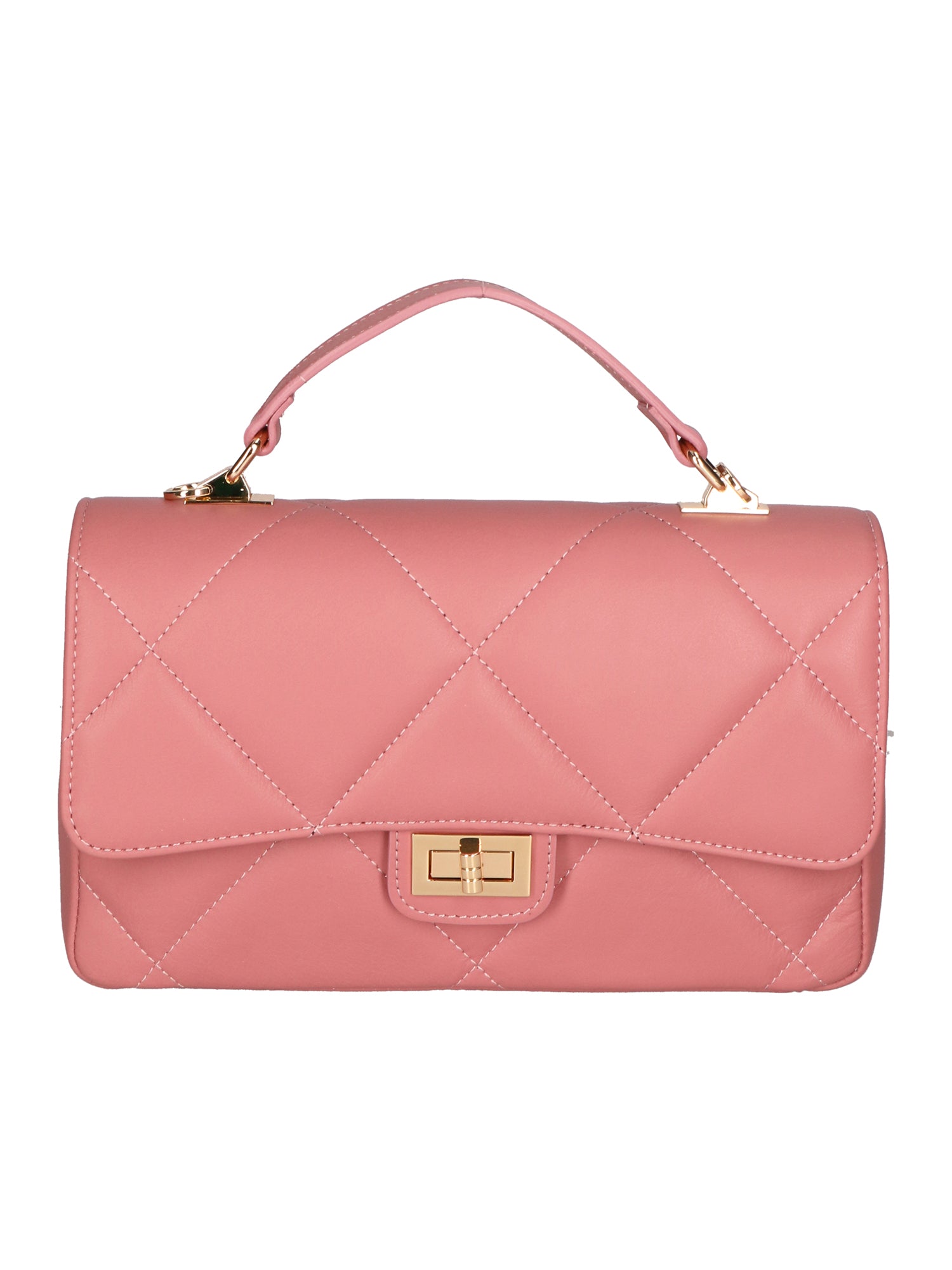 Vita Borsa a spalla da donna Vera pelle 06879-S73 ROSA ANTICO Gave Lux