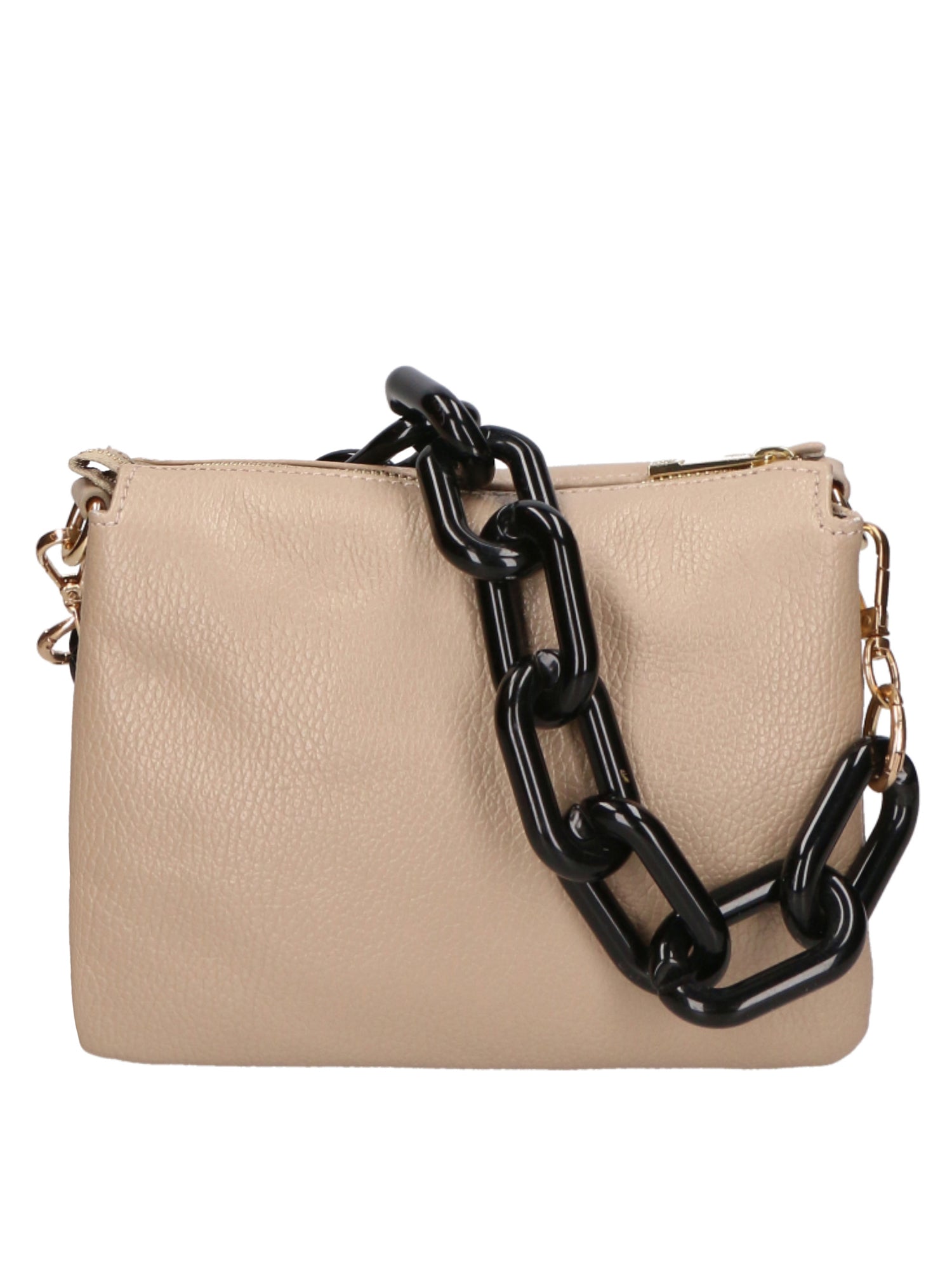 Borsa a spalla da donna Vera pelle italiana MYB-8020-FW-D05 CAPPUCCINO My Best Bag