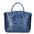 Enza Borsa a mano da donna Vera pelle 8007023FBG-012 BLU JEANS Gave Lux