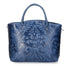 Enza Borsa a mano da donna Vera pelle 8007023FBG-012 BLU JEANS Gave Lux
