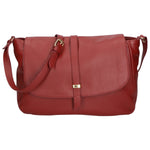 Veronica Borsa a spalla da donna Vera pelle 06519-D10 ROSSO SCURO Gave Lux