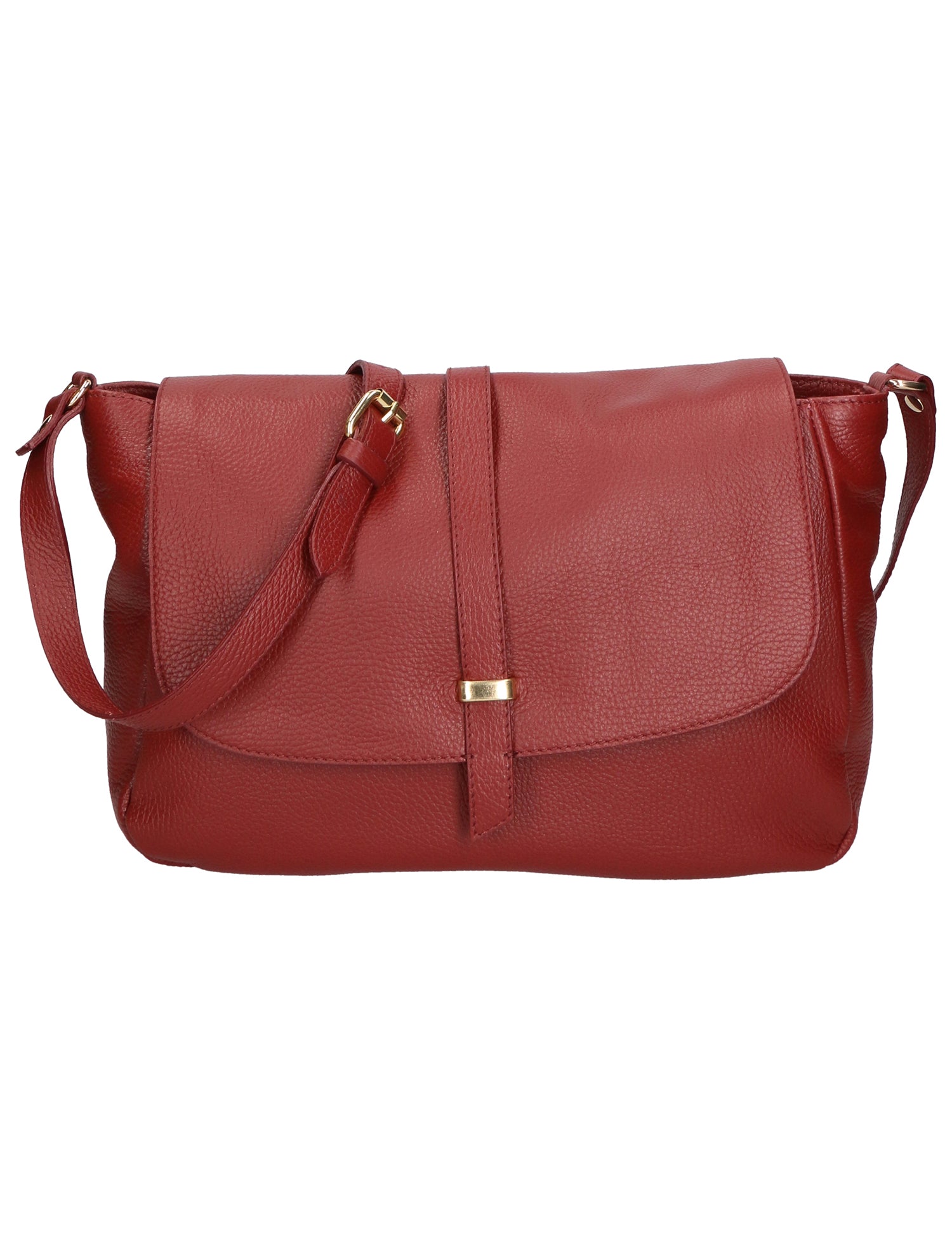 Veronica Borsa a spalla da donna Vera pelle 06519-D10 ROSSO SCURO Gave Lux