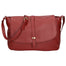 Veronica Borsa a spalla da donna Vera pelle 06519-D10 ROSSO SCURO Gave Lux
