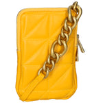 Anastasia Borsa a spalla da donna Vera pelle 05304-S04 GIALLO Gave Lux