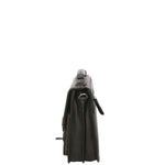 Borsa a mano da uomo Vera pelle HILB-4004-NERO Hill Burry