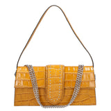 Alba Borsa a spalla da donna Vera pelle 04734-B44 CUOIO Gave Lux