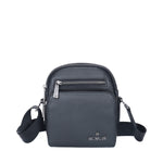 Borsa a tracolla da uomo in vera pelle Casual BC1484-BLACK B Cavalli