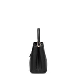 Borsa a Mano in 100% Pu Vegan Leather Nero