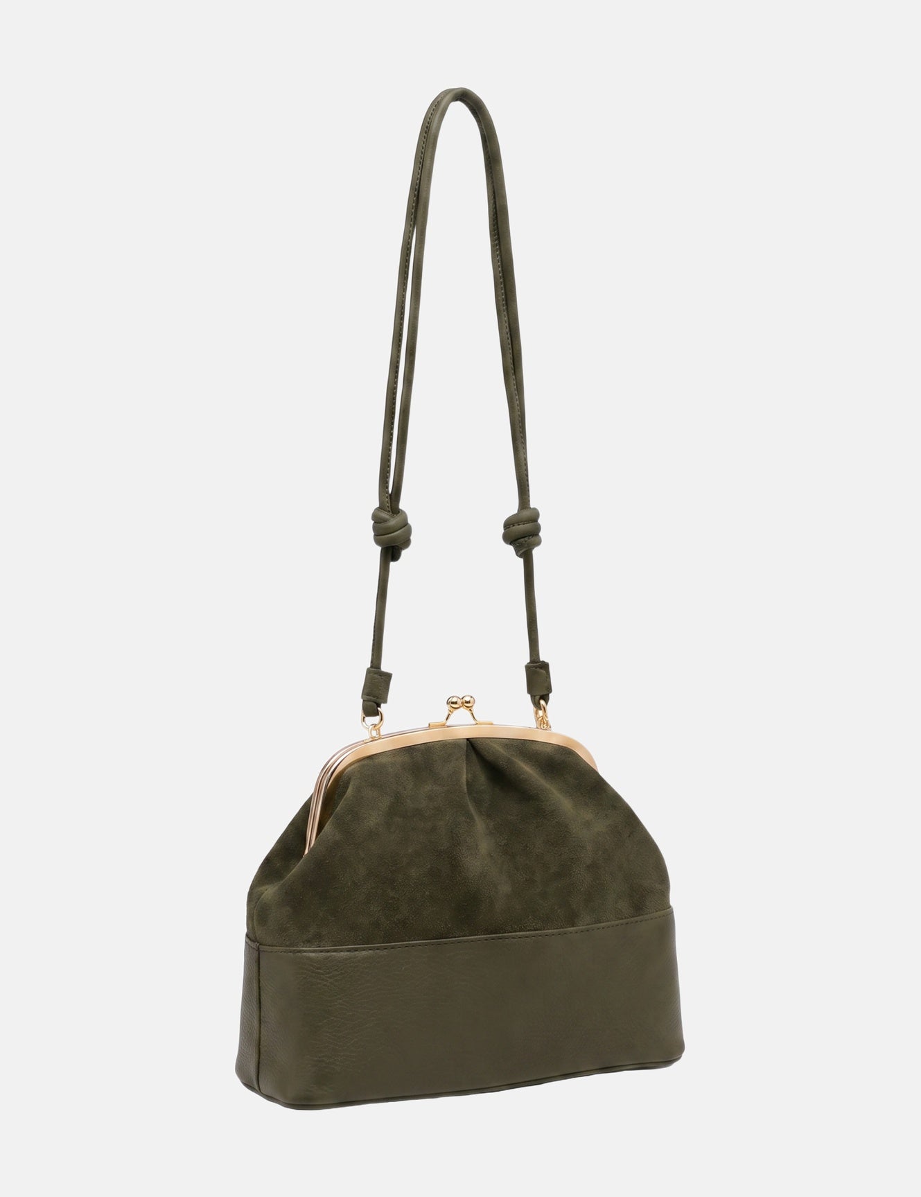 Borsa a Mano in Poliestere 100% Verde