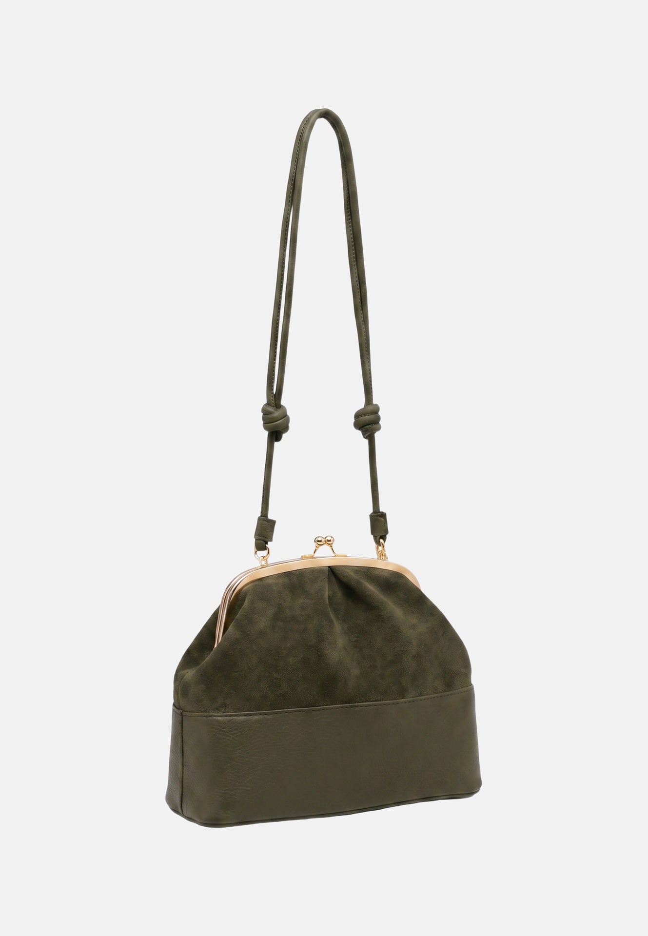 Borsa a Mano in Poliestere 100% Verde