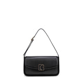 Borsa a Spalla in 100% Pu Vegan Leather Nero