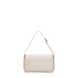 Borsa a Spalla in 100% Pu Vegan Leather Beige
