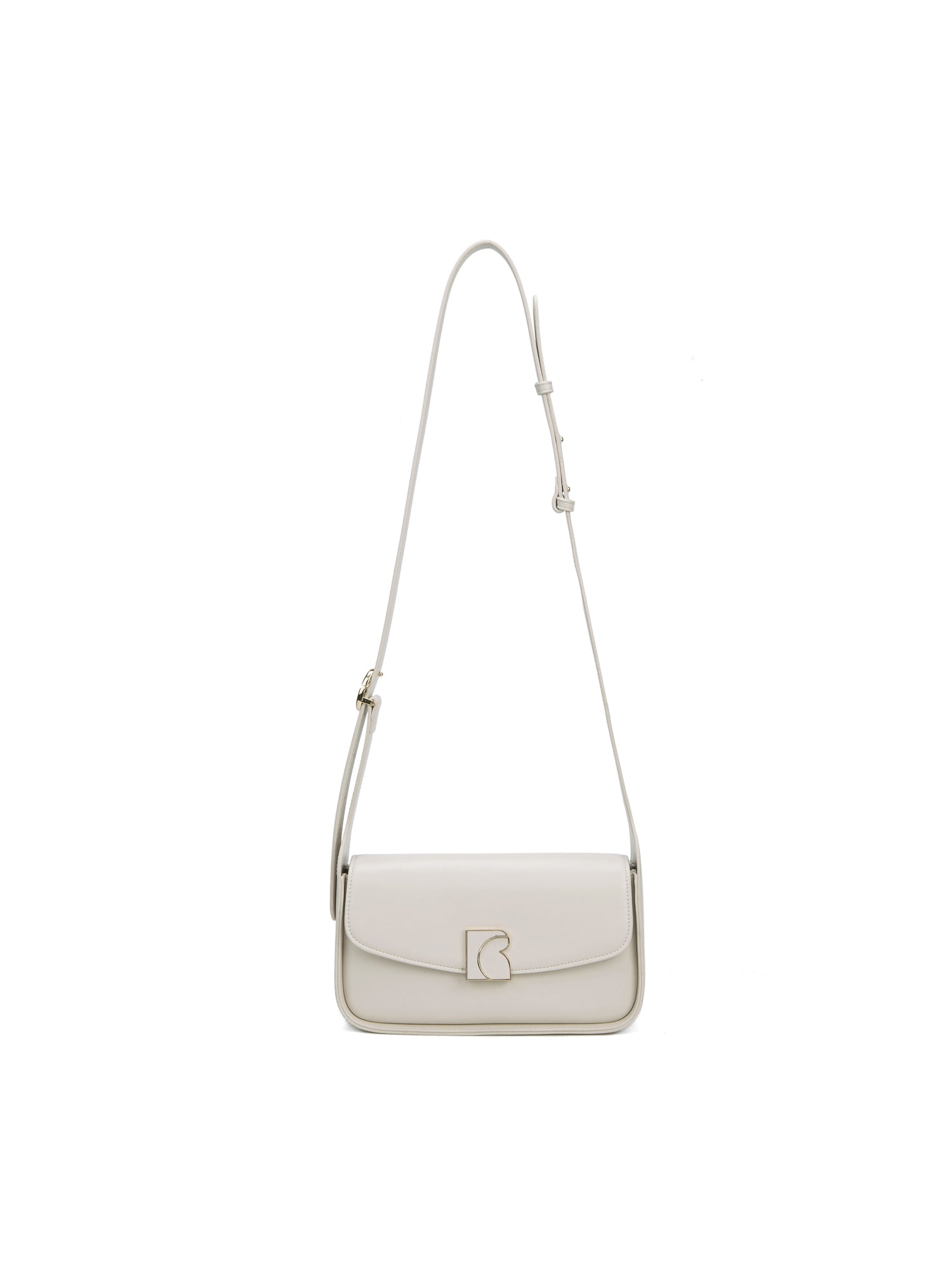 Borsa a Spalla in 100% Pu Vegan Leather Beige