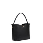 Borsa a Spalla in 100% Pu Vegan Leather Nero