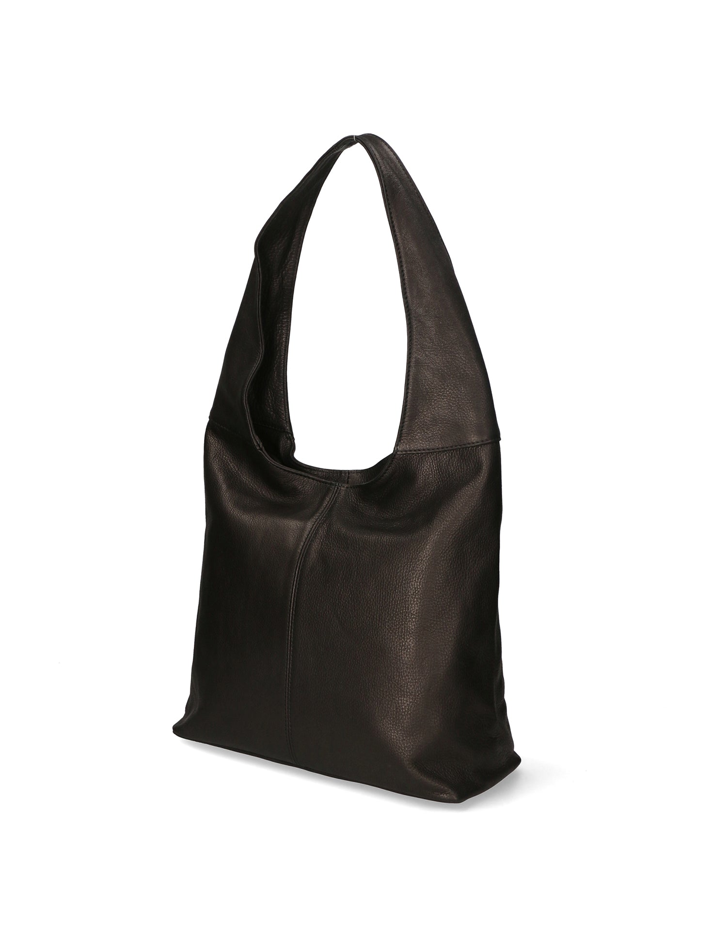 Coco Borsa a spalla da donna Vera pelle 6170-NERO BLACK Gave Lux