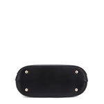 Borsa a Spalla in 100% Pu Vegan Leather Nero
