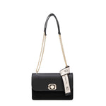Borsa a Tracolla in 100% Pu Vegan Leather Nero