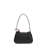 Borsa a Spalla in 100% Pu Vegan Leather Nero