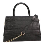 Ariel Borsa a mano da donna Vera pelle 05458-LU28 NERO Gave Lux