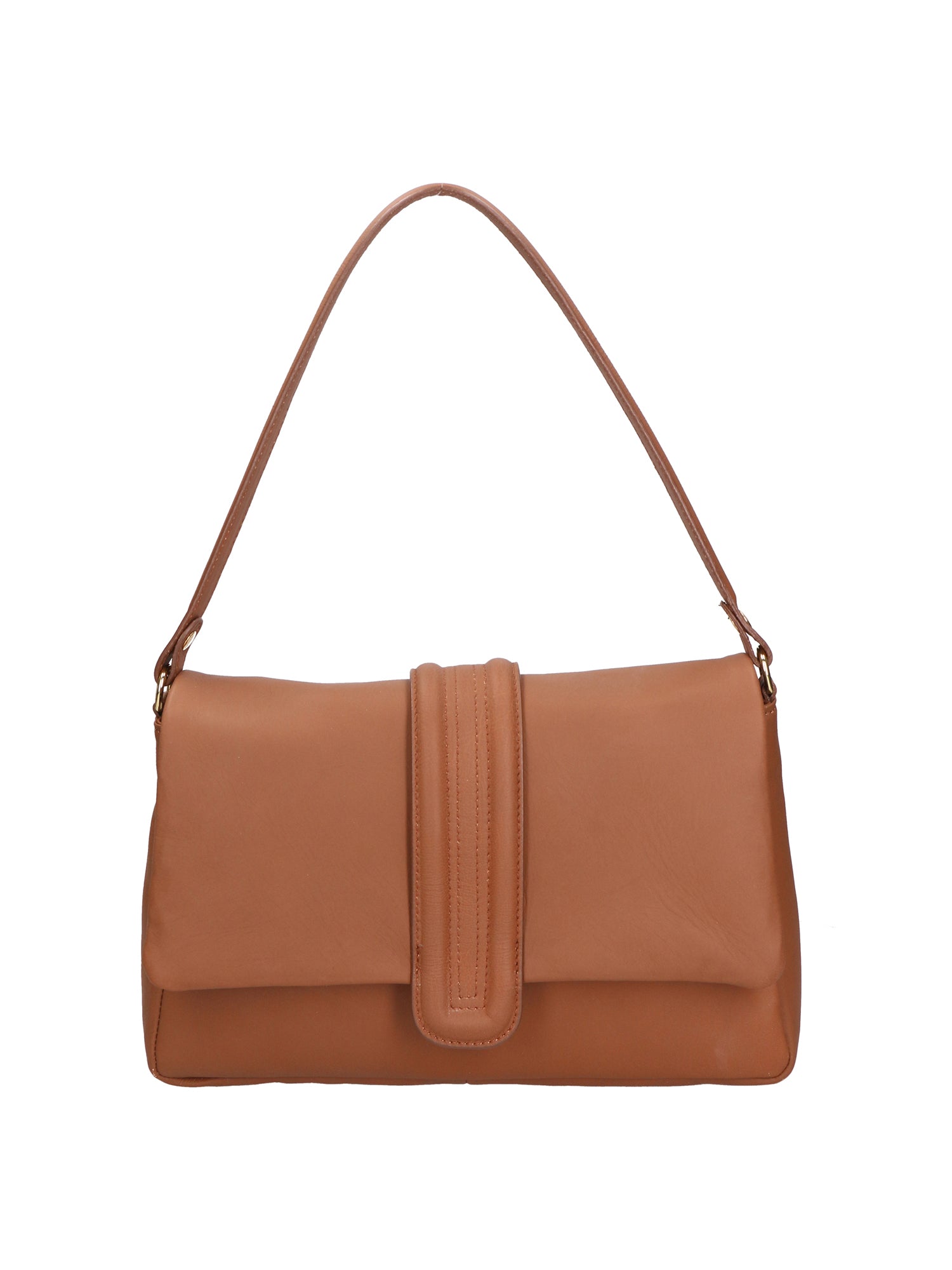 Jasmine Borsa a spalla da donna Vera pelle 06496-S17 CUOIO SCURO Gave Lux