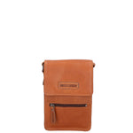 Borsa a tracolla uomo in vera pelle RFID HILB-2632-CUOIO Hill Burry