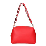 Livia Borsa a spalla da donna Vera pelle 06443-ROSSO FERRARI Gave Lux