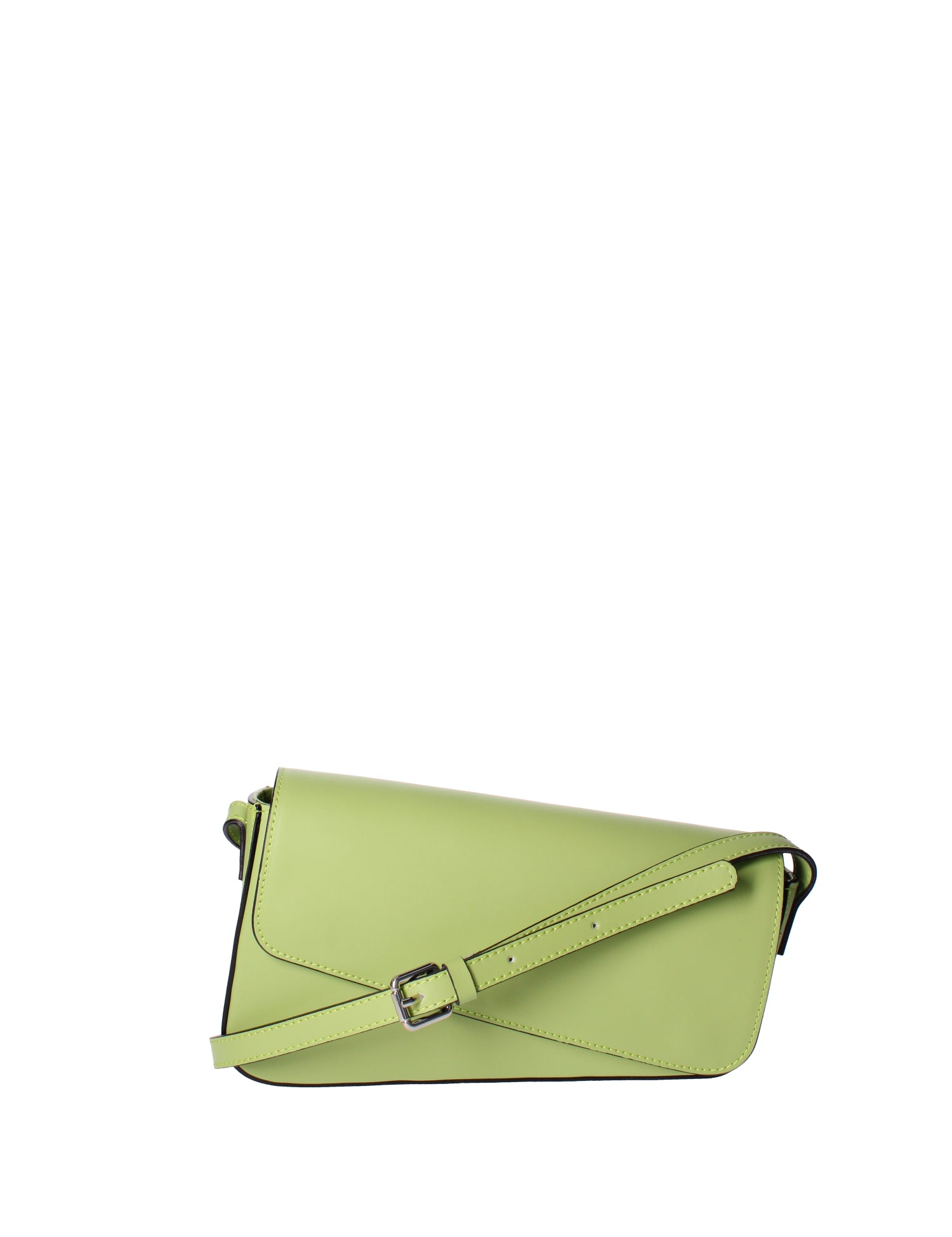 Borsa a tracolla da donna Vera pelle 07223-L260 PISTACCHIO Roberta Rossi