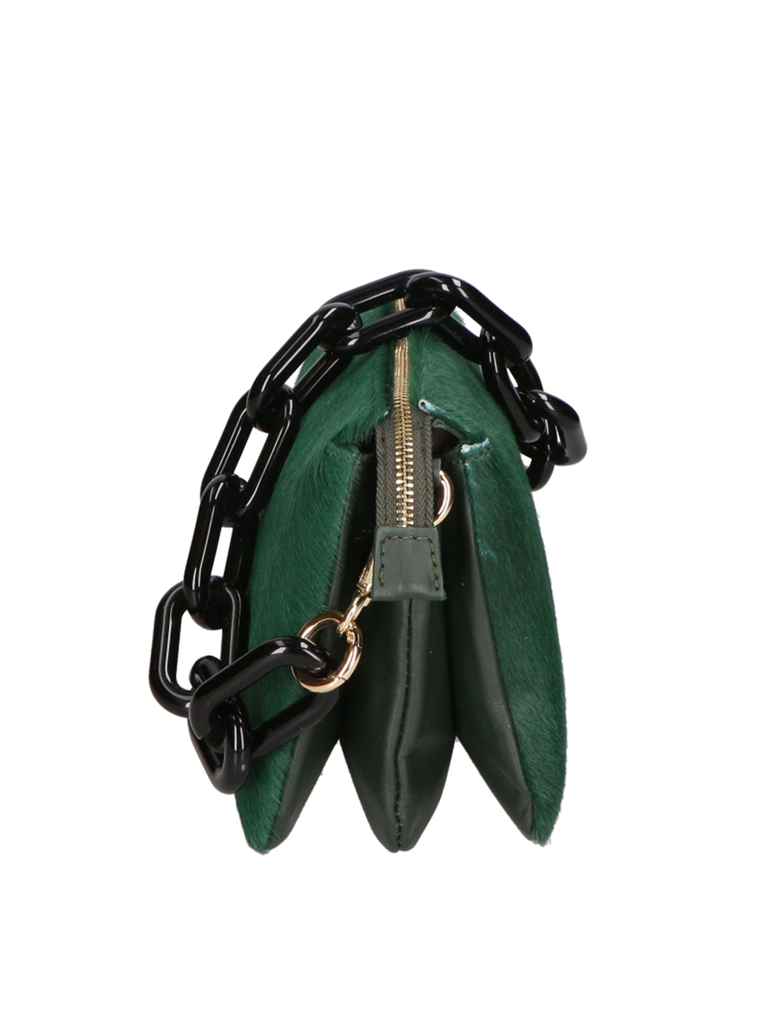 Borsa a spalla da donna Vera pelle di cavallino MYB-8021-FW-FORESTA My Best Bag