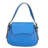 Giulia Borsa a spalla da donna Vera pelle 05958-L222 BLU ASTER Gave Lux