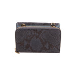 Pamela Borsa a tracolla da donna Vera pelle e stampa serpente 556055-CARTA ZUCCHERO Gave Lux