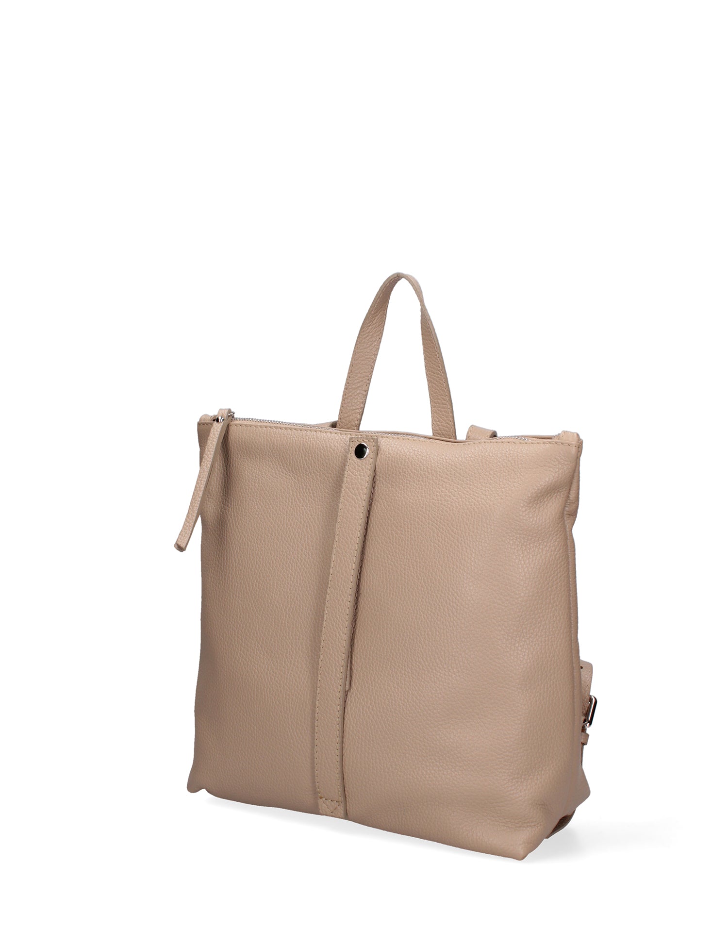 Borsa a mano da donna Vera pelle 07137-D05 CAPPUCCINO Roberta Rossi