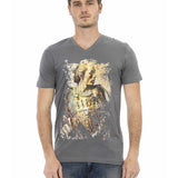 T-shirt da uomo Misto Cotone + Viscosa