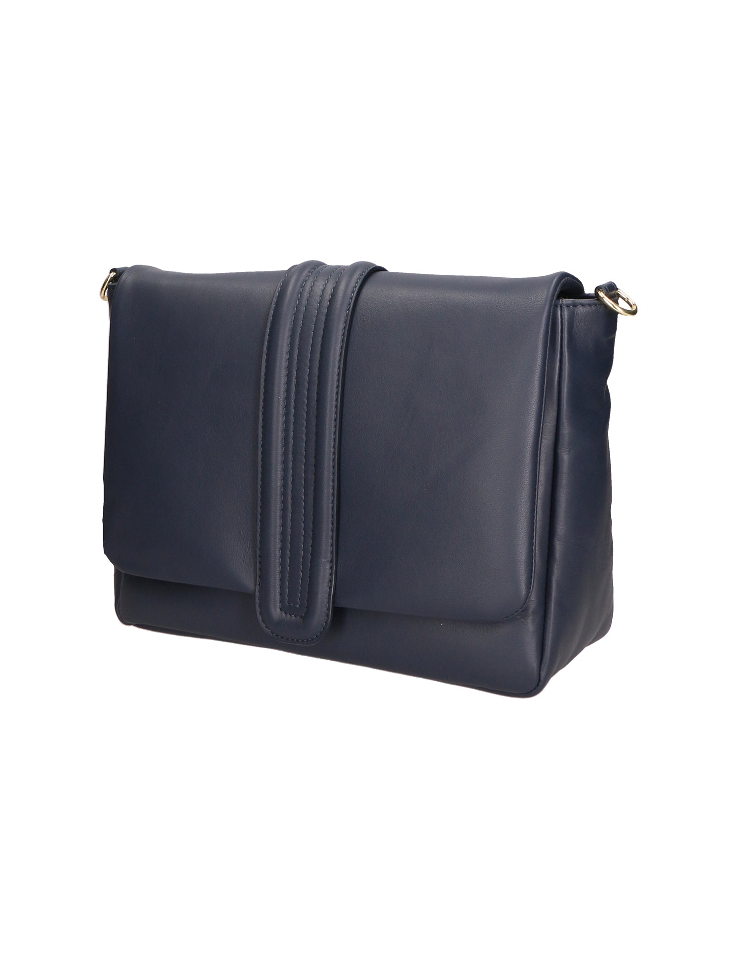 Wanda Borsa a tracolla da donna Vera pelle 06497-S24 BLU JEANS Gave Lux